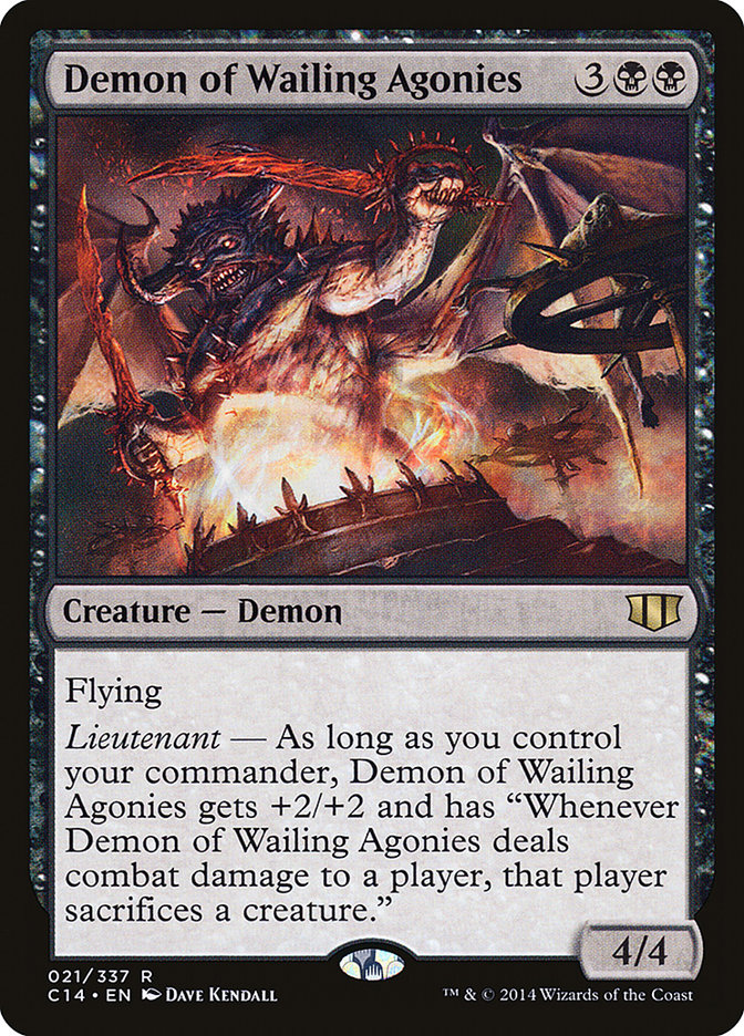 Demon of Wailing Agonies [Commander 2014]