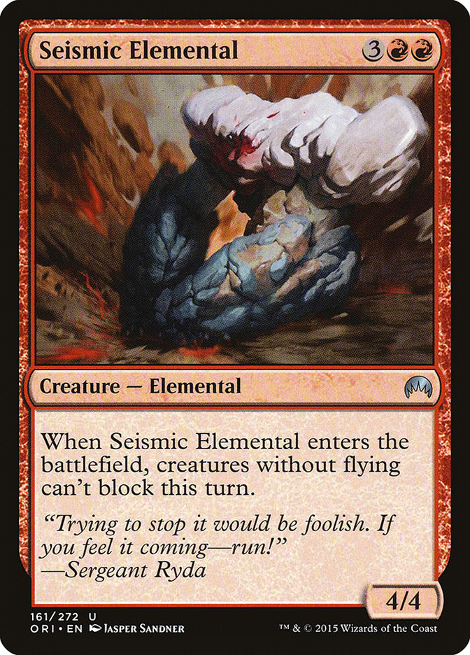 Seismic Elemental [Magic Origins]