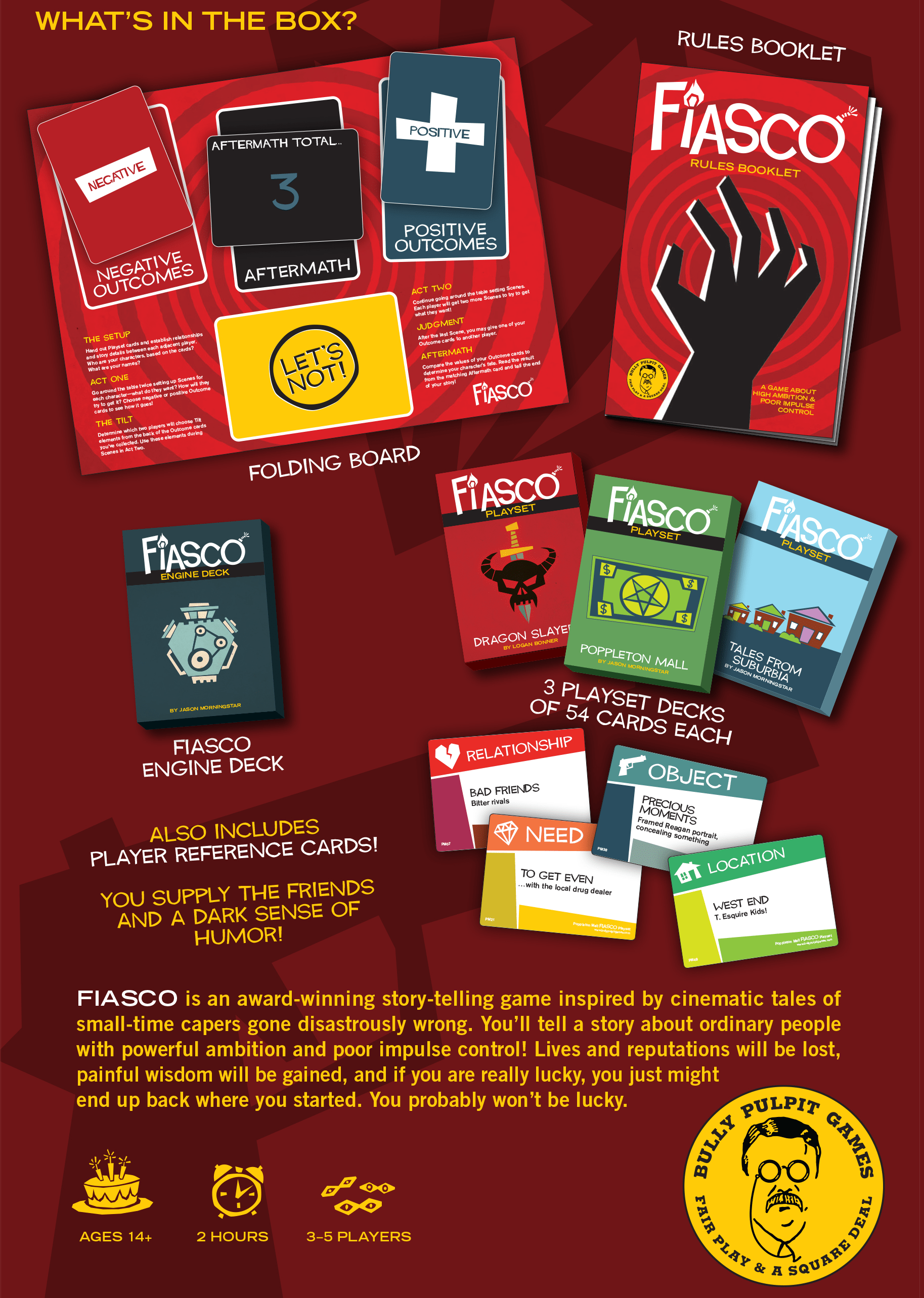 Fiasco (Boxed Set) - Board Wipe