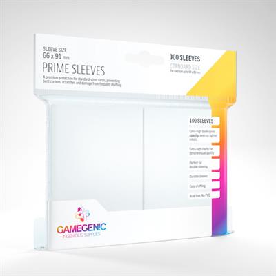 Gamegenic 100ct Standard Prime Card Sleeve