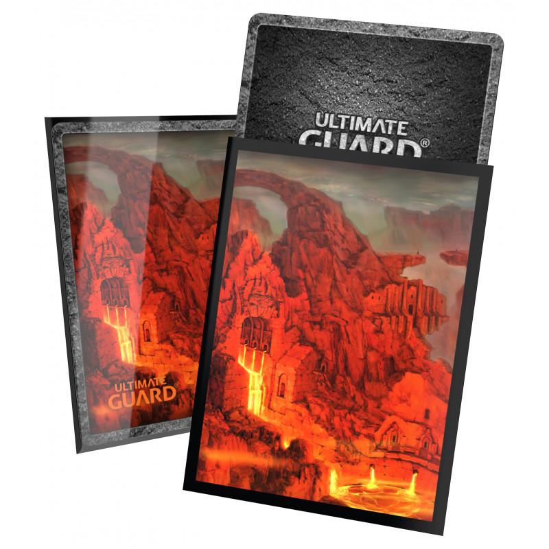 Ultimate Guard: Lands Edition II Standard (100) Card Sleeves - Board Wipe