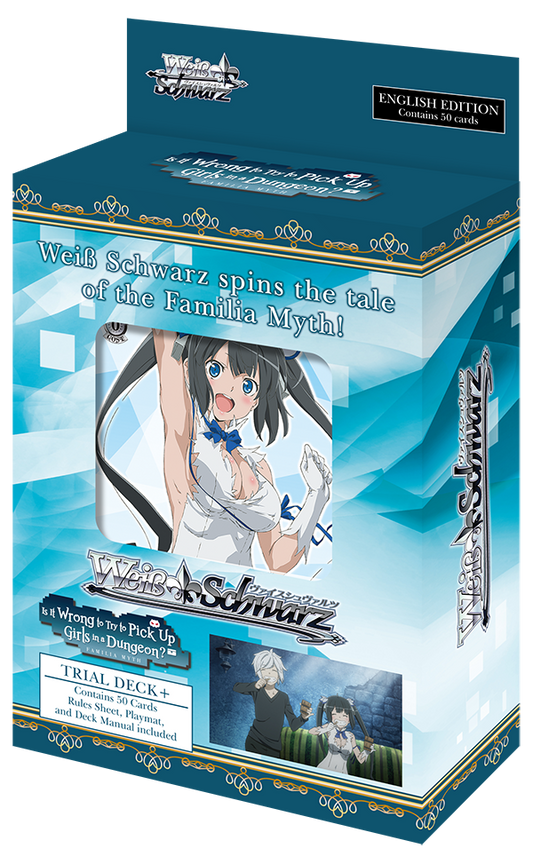 Weiss Schwarz Trial Deck: Is it Wrong to Try to Pick Up Girls in A Dungeon?