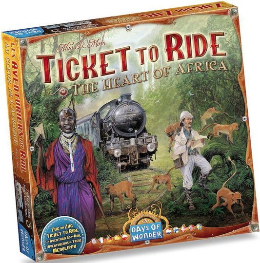 Ticket to Ride Map Collection: Volume 3 – The Heart of Africa - Board Wipe