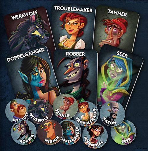 One Night Ultimate Werewolf - Board Wipe