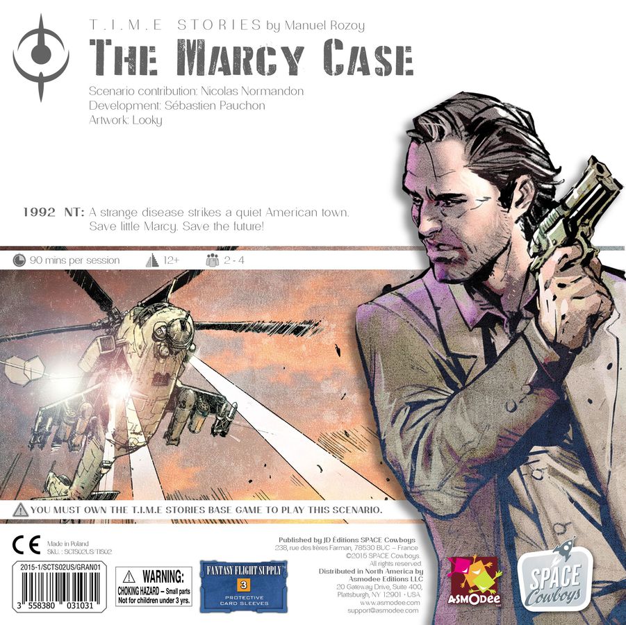 T.I.M.E Stories: The Marcy Case - Board Wipe