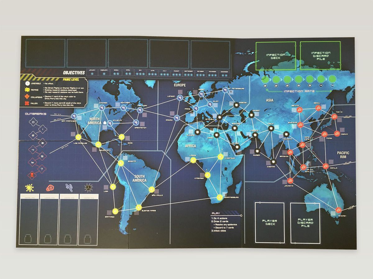 Pandemic Legacy: Season 1 - Board Wipe