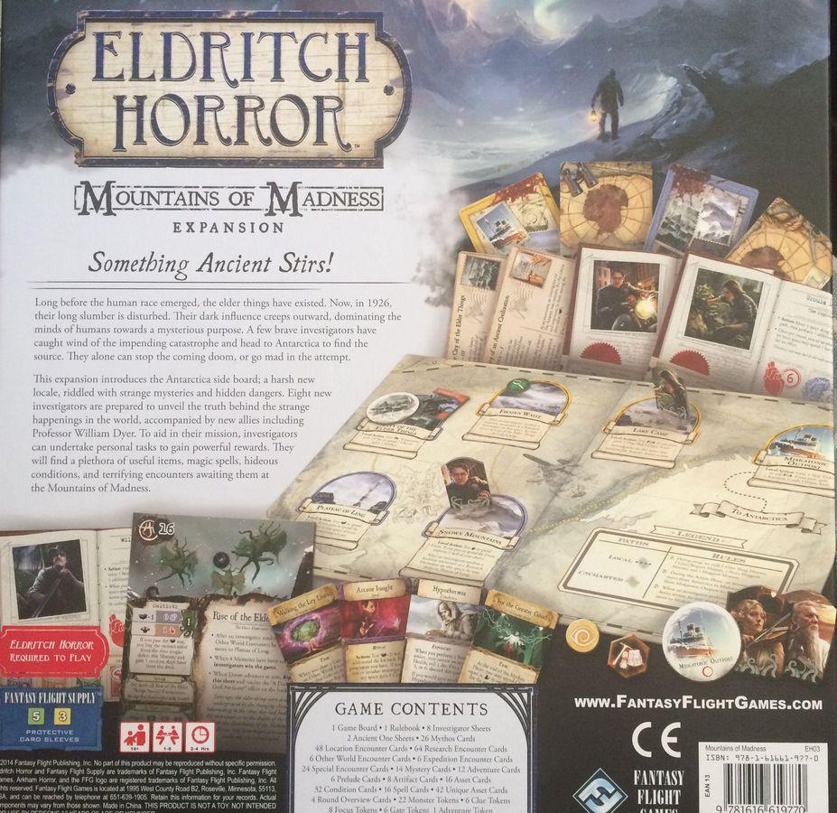 Eldritch Horror: Mountains of Madness - Board Wipe