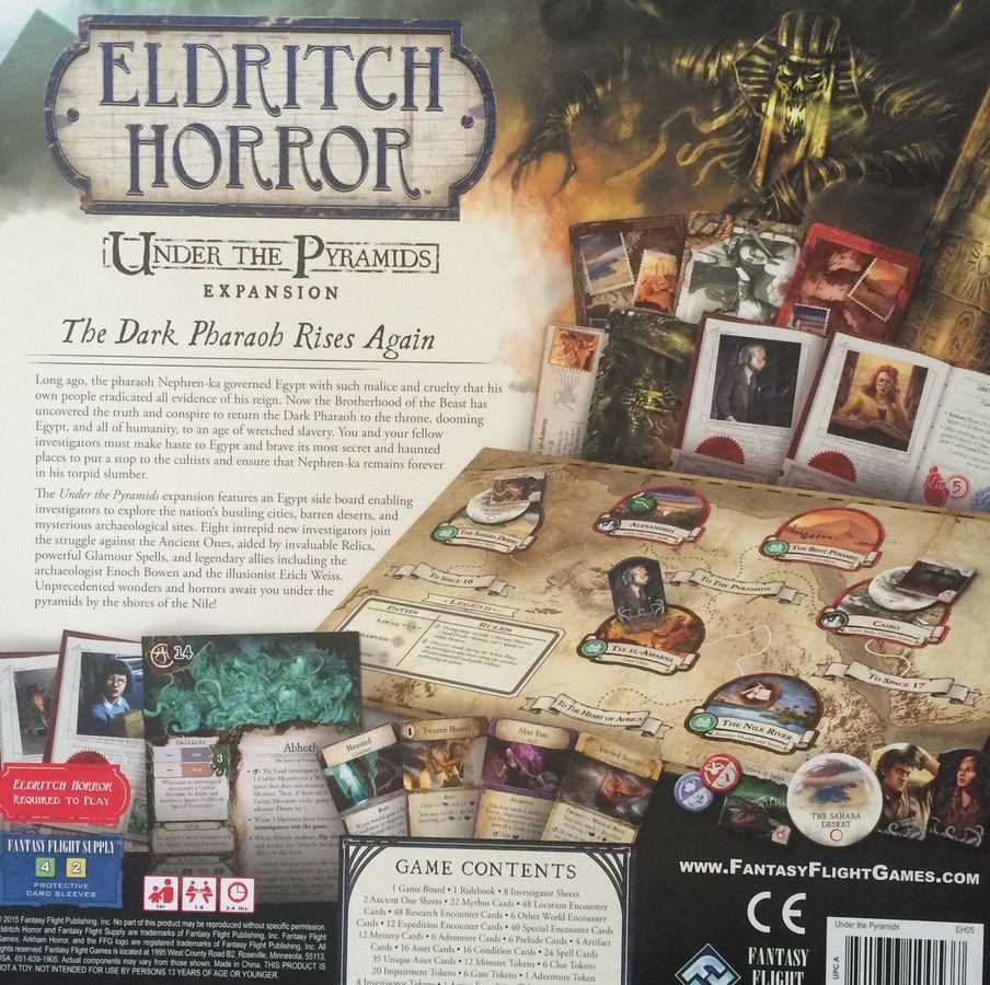 Eldritch Horror: Under the Pyramids - Board Wipe