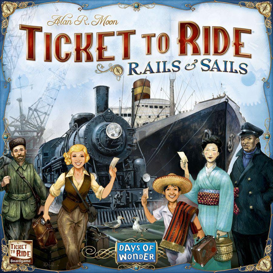 Ticket to Ride: Rails and Sails - Board Wipe