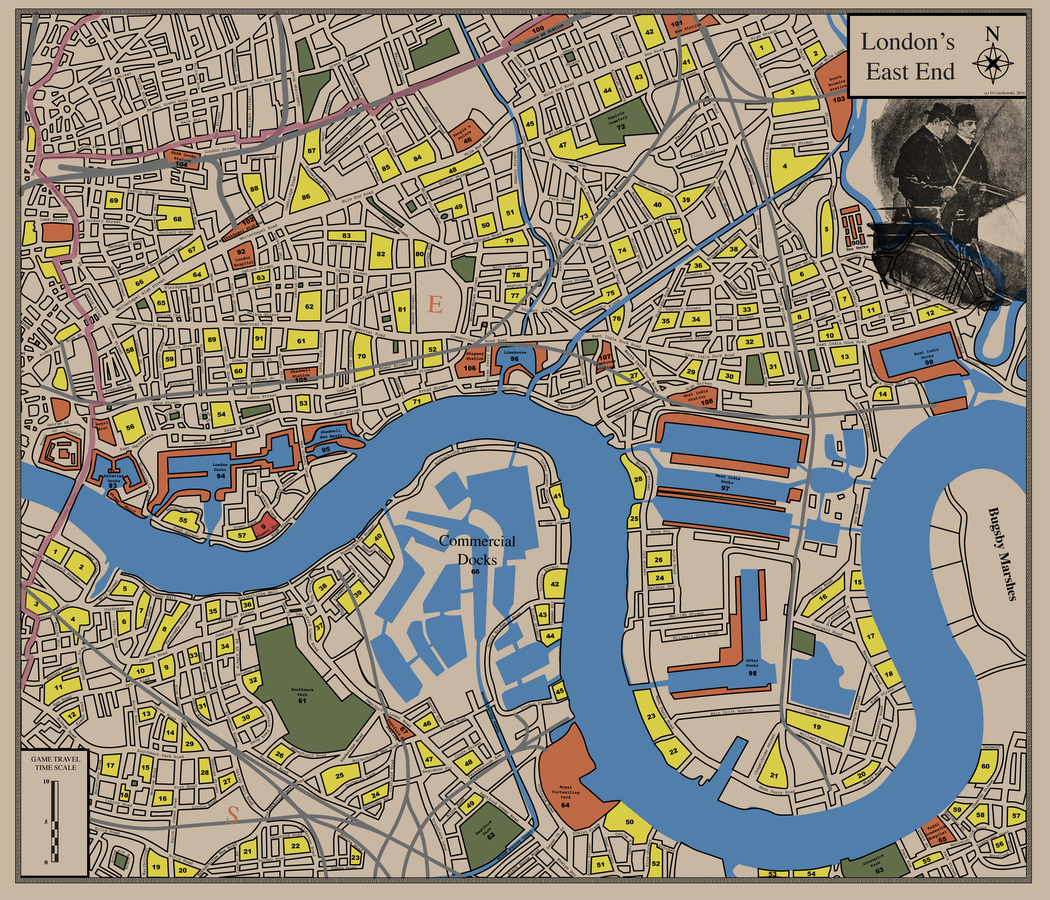 Sherlock Holmes Consulting Detective: Jack the Ripper & West End Adventures - Board Wipe