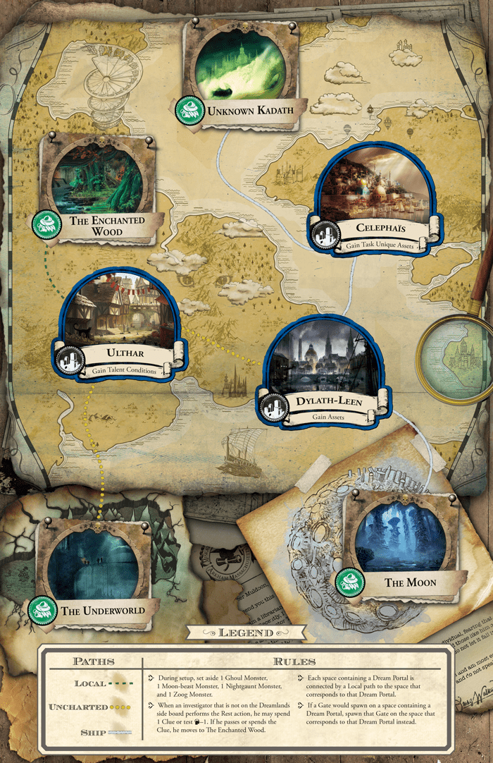 Eldritch Horror: The Dreamlands - Board Wipe