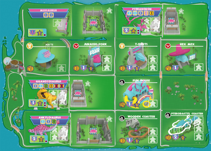 Dinosaur Island - Board Wipe