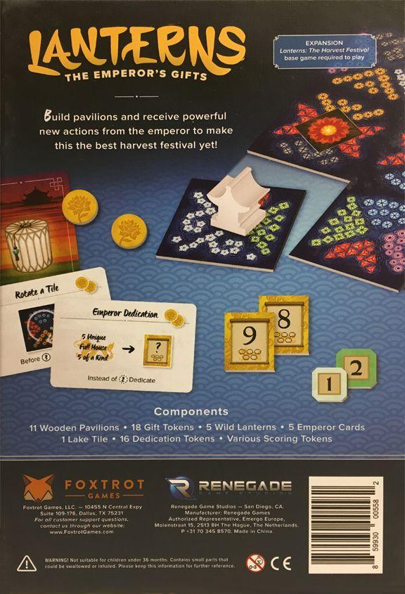 Lanterns: The Emperor's Gifts - Board Wipe