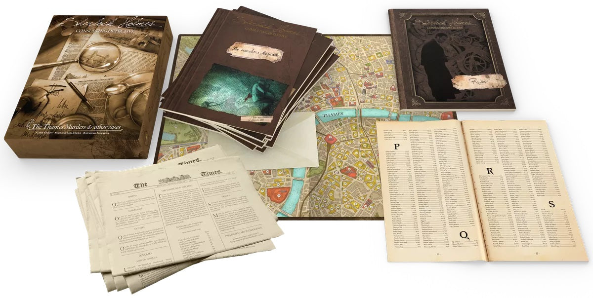 Sherlock Holmes Consulting Detective: The Thames Murders and Other Cases