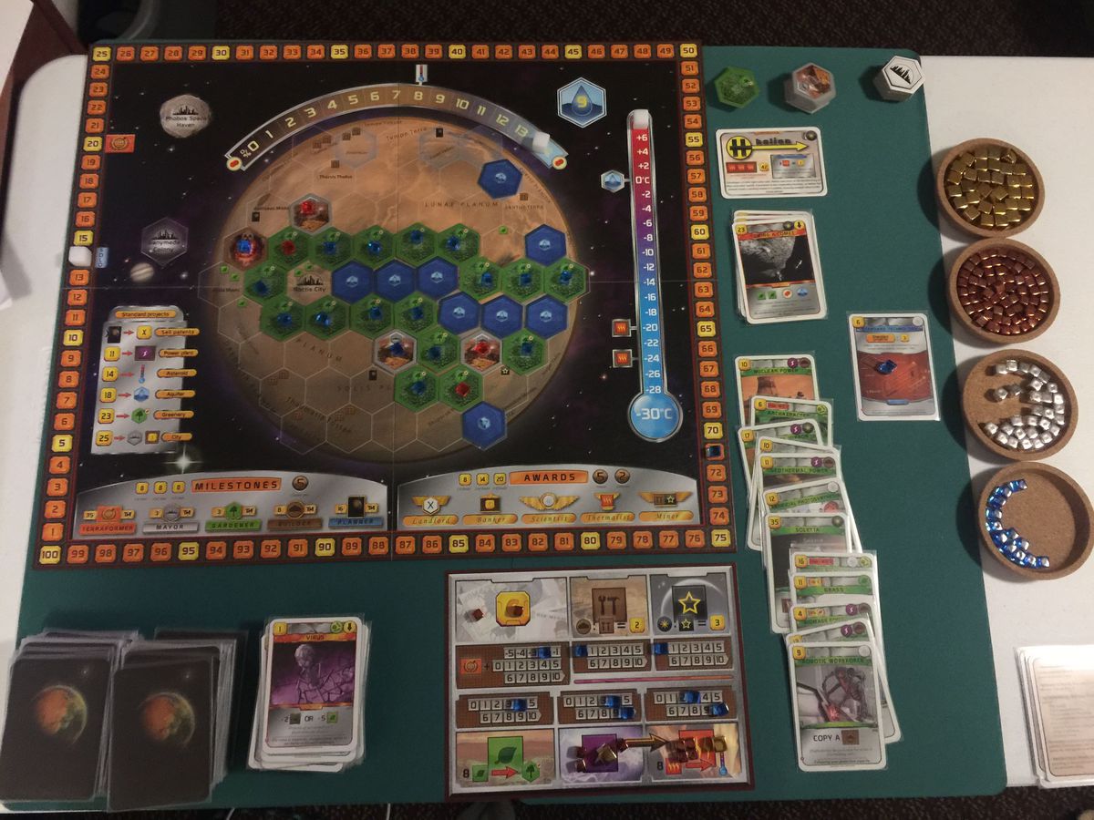 Terraforming Mars - Board Wipe
