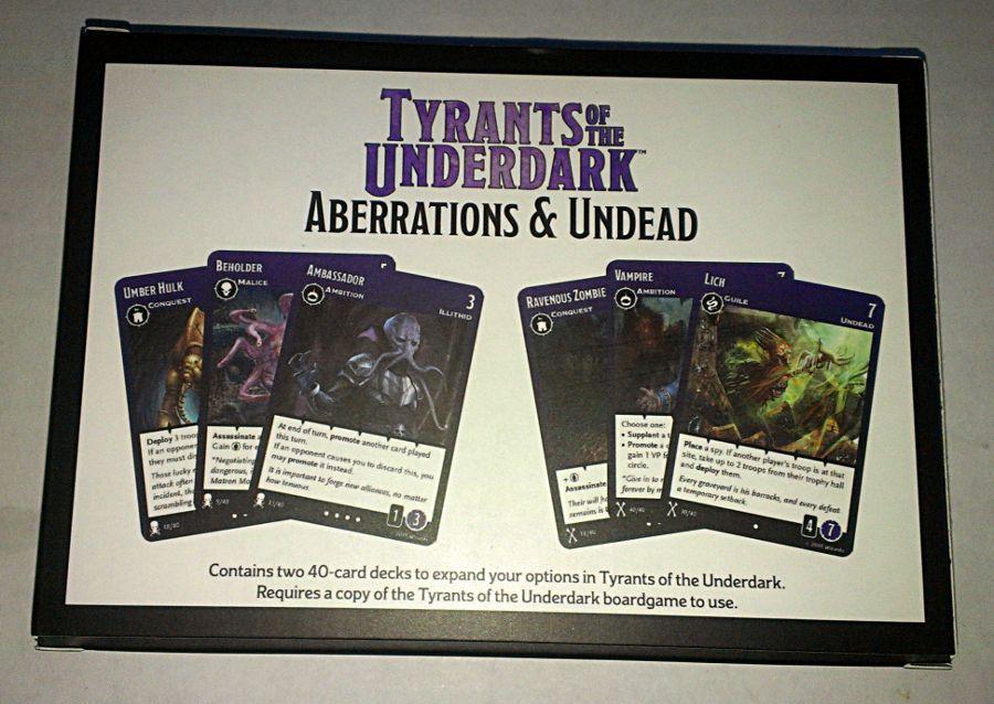 Tyrants of the Underdark: Aberrations & Undead - Board Wipe