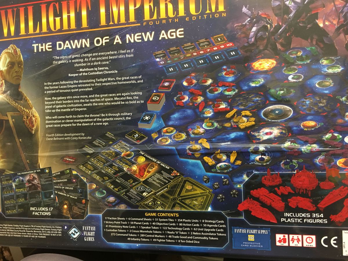 Twilight Imperium (Fourth Edition) - Board Wipe