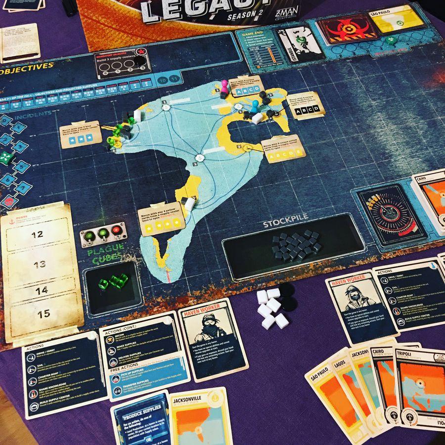 Pandemic Legacy: Season 2 - Board Wipe