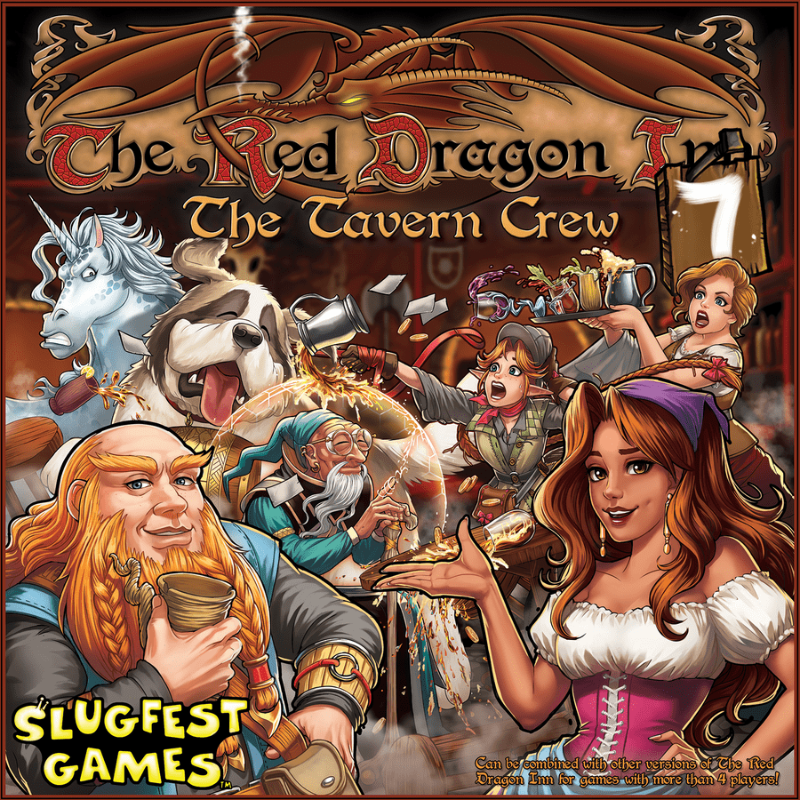 The Red Dragon Inn 7: The Tavern Crew - Board Wipe