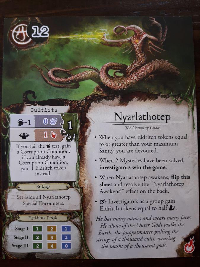 Eldritch Horror: Masks of Nyarlathotep - Board Wipe