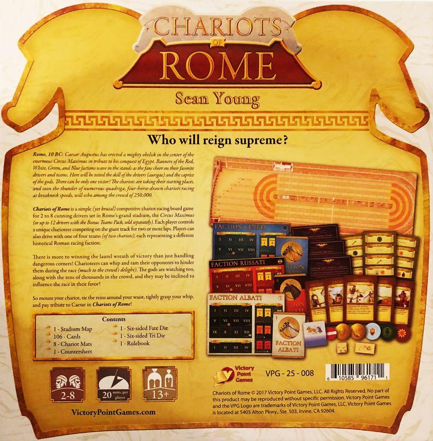 Chariots of Rome - Board Wipe