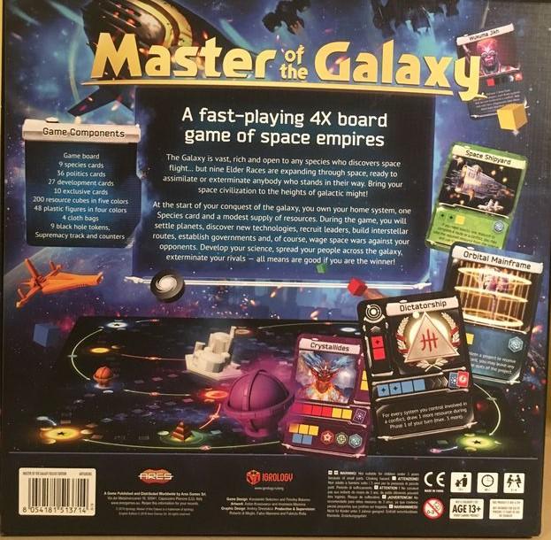 Master of the Galaxy - Board Wipe