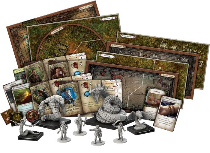 Mansions of Madness: Second Edition – Path of the Serpent - Board Wipe