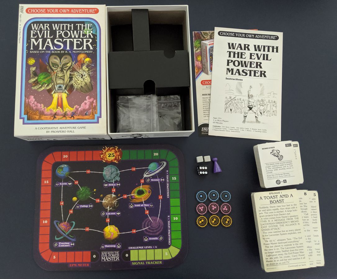 Choose Your Own Adventure: War with the Evil Power Master - Board Wipe