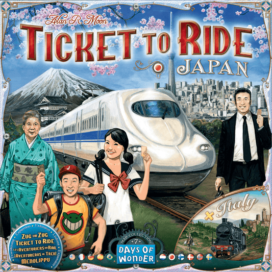 Ticket to Ride Map Collection: Volume 7 – Japan & Italy - Board Wipe