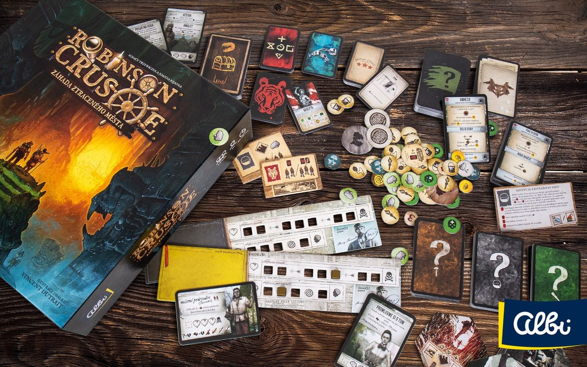 Robinson Crusoe: Adventures on the Cursed Island – Mystery Tales - Board Wipe