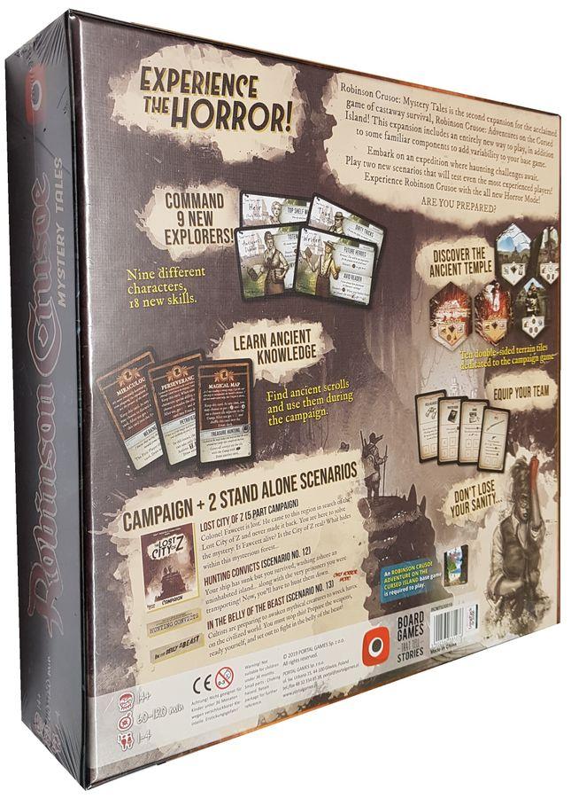 Robinson Crusoe: Adventures on the Cursed Island – Mystery Tales - Board Wipe