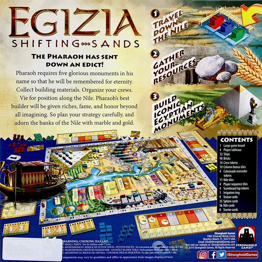Egizia: Shifting Sands - Board Wipe