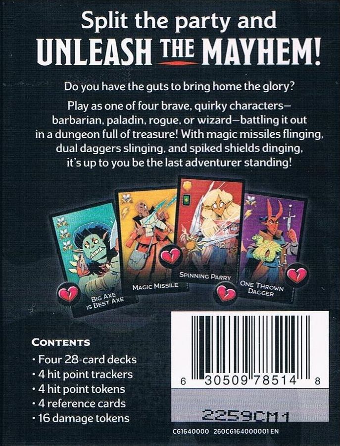 D&D Dungeon Mayhem - Board Wipe