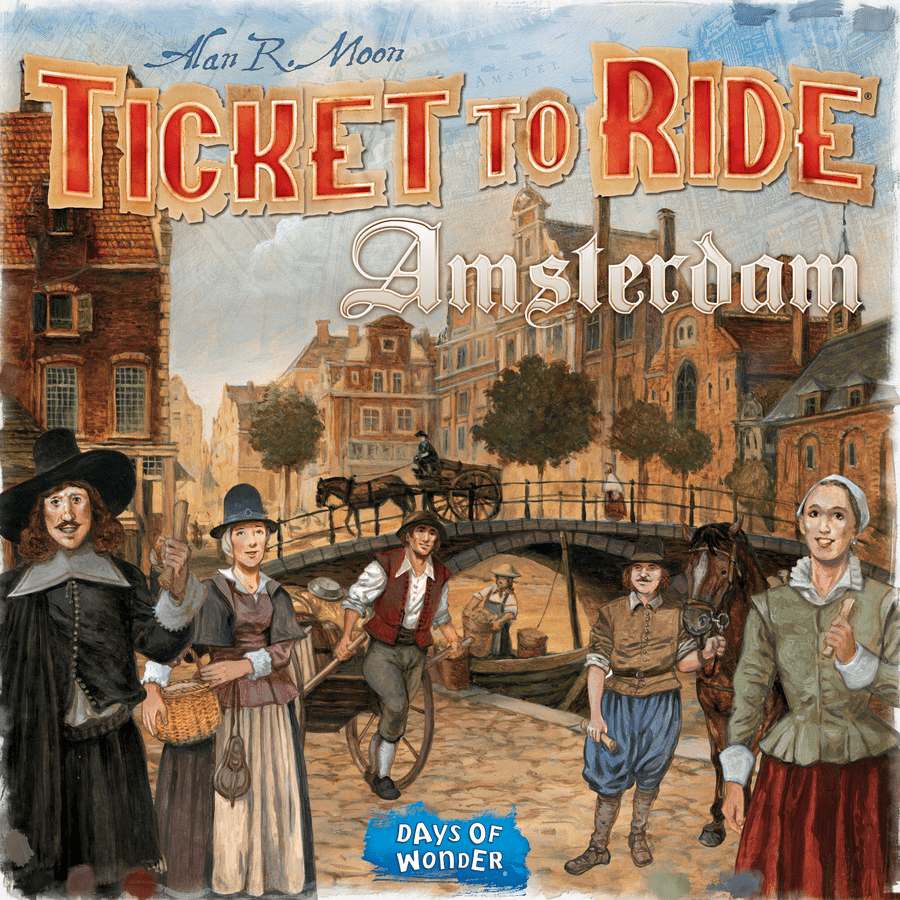 Ticket to Ride: Amsterdam - Board Wipe
