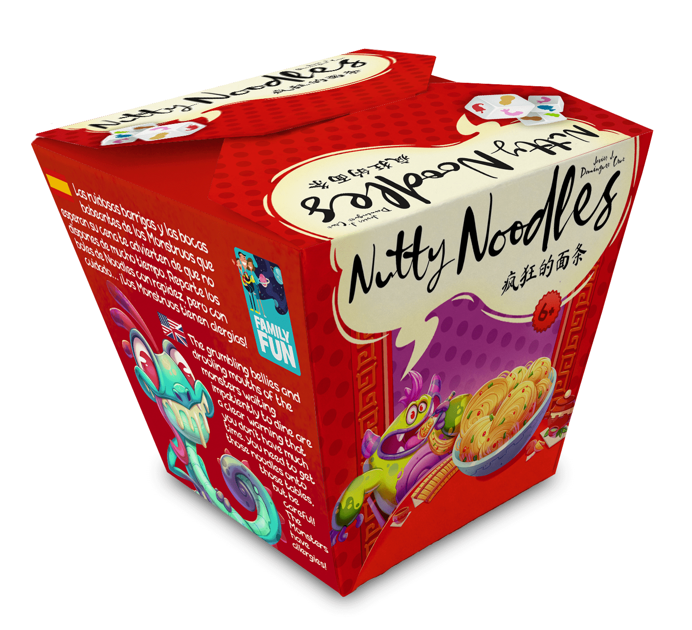 Nutty Noodles - Board Wipe