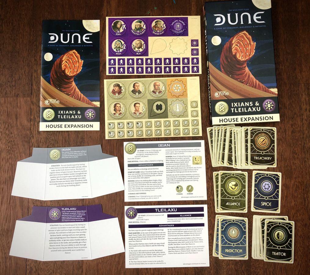 Dune: Ixians & Tleilaxu Expansion - Board Wipe