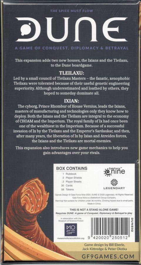 Dune: Ixians & Tleilaxu Expansion - Board Wipe