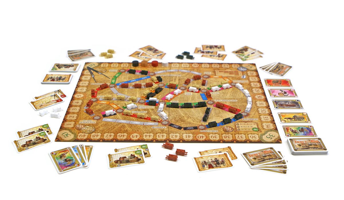 Ticket to Ride: Amsterdam - Board Wipe