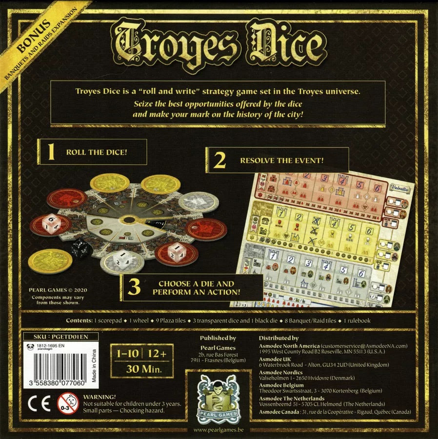 Troyes Dice