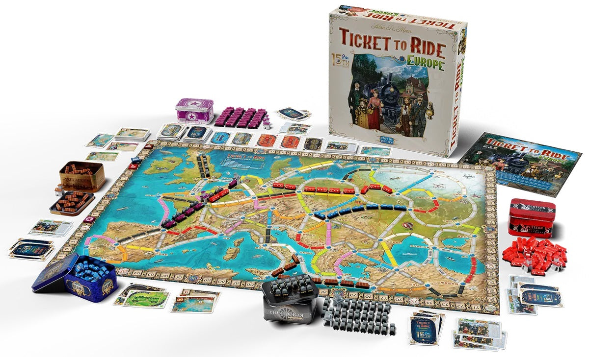 Ticket to Ride: Europe 15th Anniversary Editon