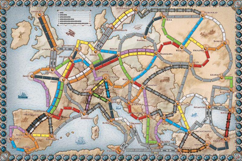 Ticket to Ride: Europe - Board Wipe