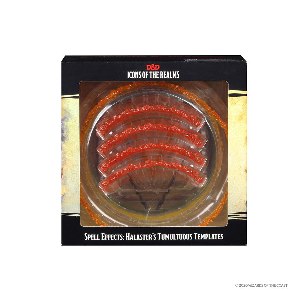 D&D Icons of the Realms: Spell Effects: Halaster's Tumultuous Templates - Board Wipe
