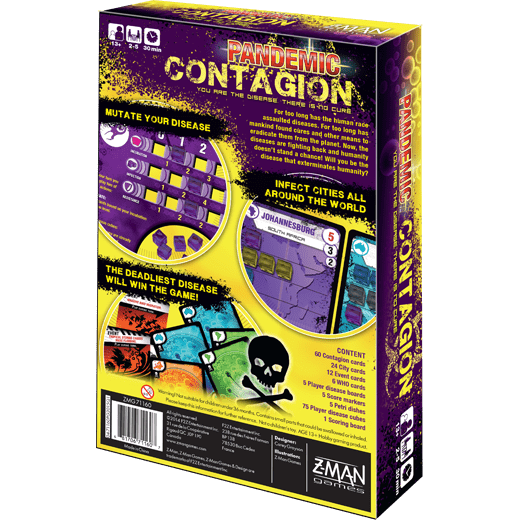 Pandemic: Contagion - Board Wipe