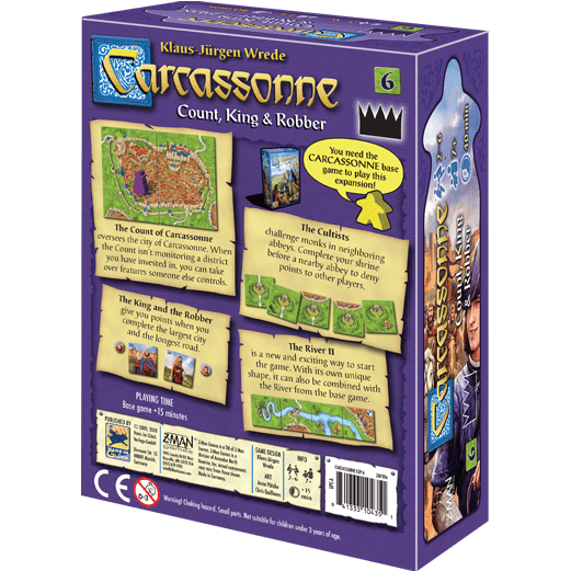 Carcassonne: Count, King & Robber - Board Wipe