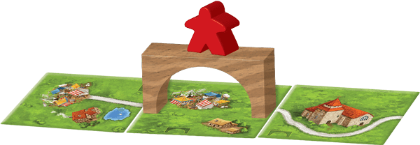 Carcassonne: Bridges, Castles &Bazaars - Board Wipe