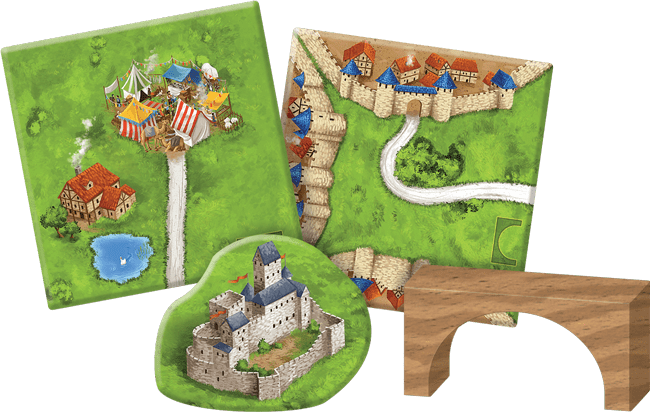 Carcassonne: Bridges, Castles &Bazaars - Board Wipe